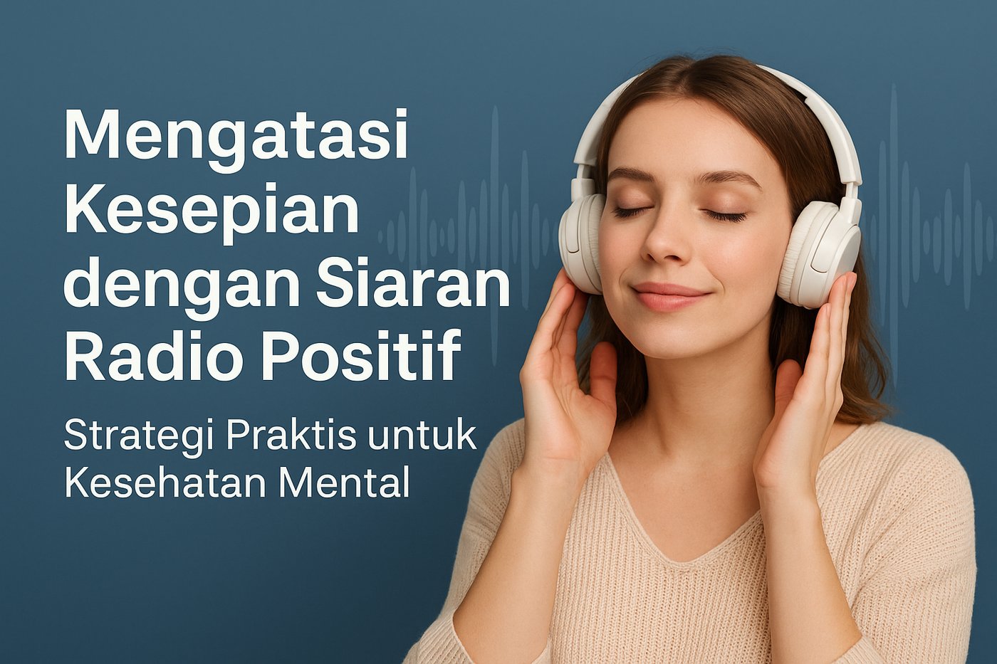 Mengatasi Kesepian dengan Siaran Radio Positif: Strategi Praktis untuk Kesehatan Mental